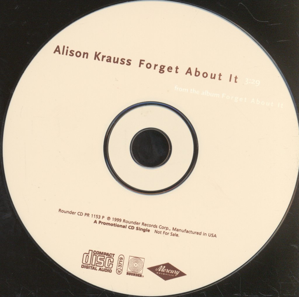 Alison Krauss - Forget About It - Cd