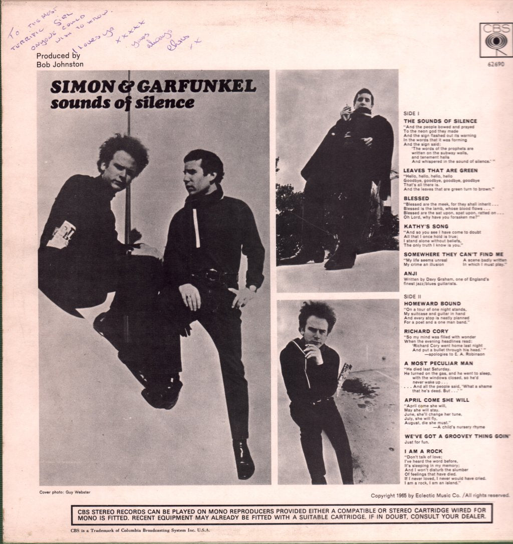 Simon And Garfunkel - Sounds Of Silence - Lp