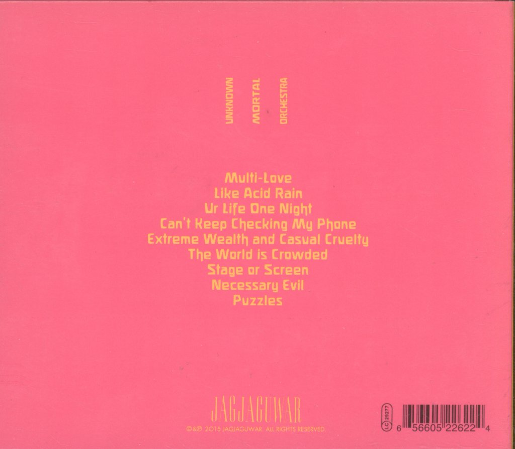 Unknown Mortal Orchestra - Multi-Love - Cd