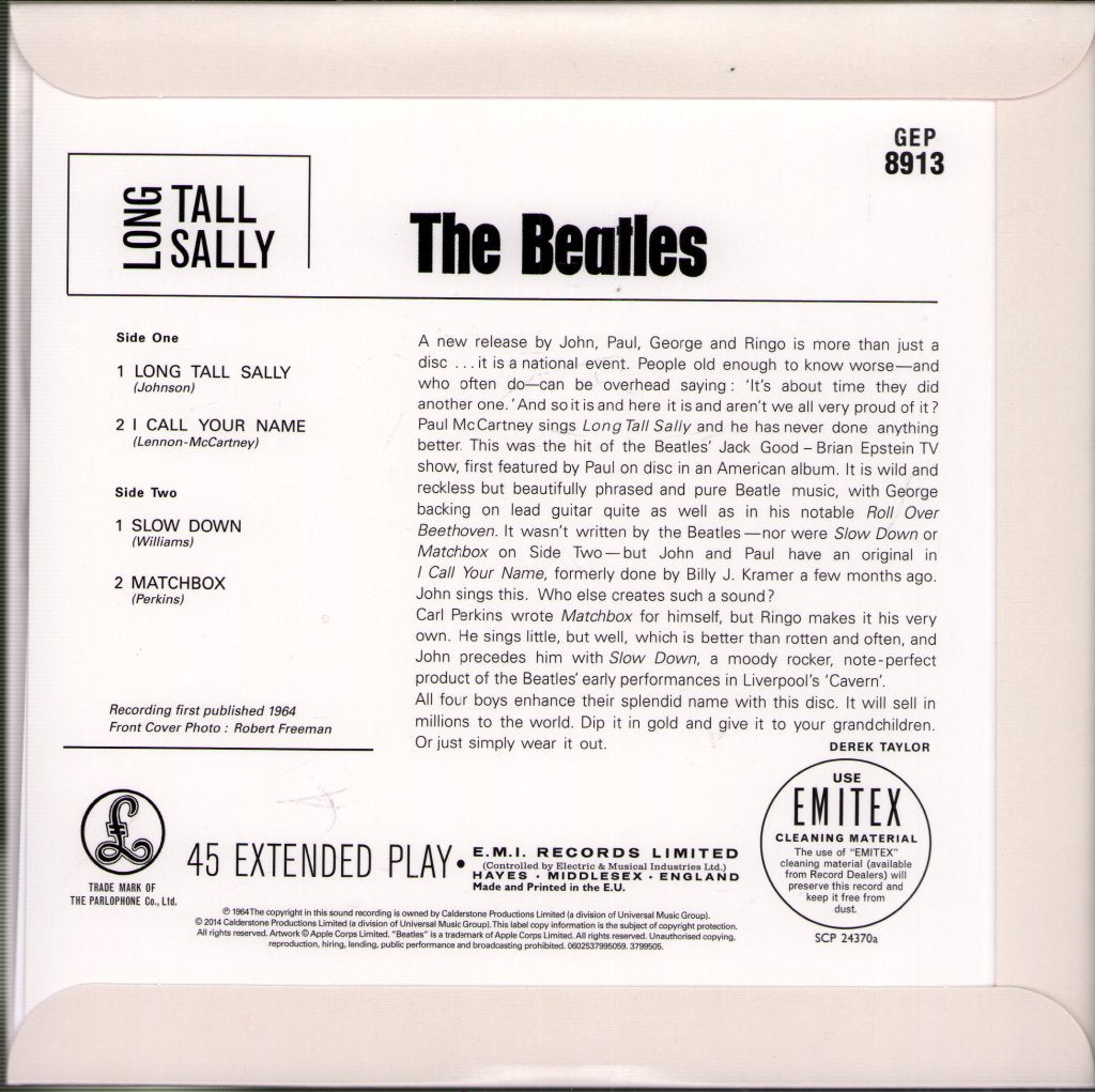 Beatles - Long Tall Sally - 7 Inch