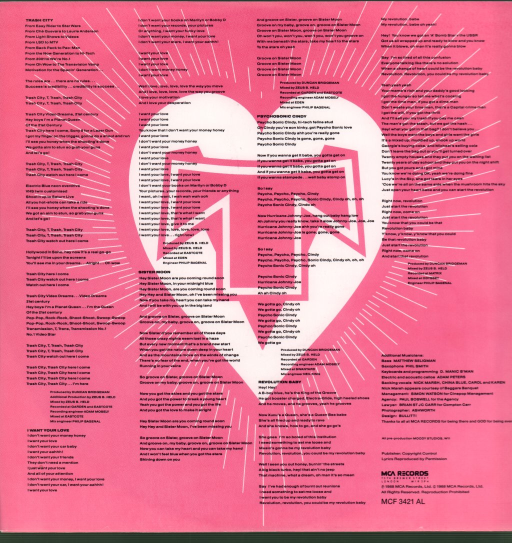 Transvision Vamp - Pop Art - Lp
