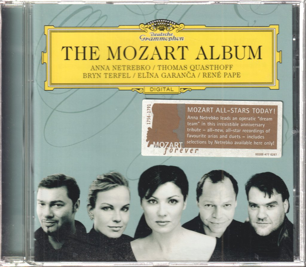 Anna Netrebko, Thomas Quasthoff, Bryn Terfel etc - Mozart Album - Cd