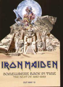 Iron Maiden - Somewhere Back In Time - Flyer