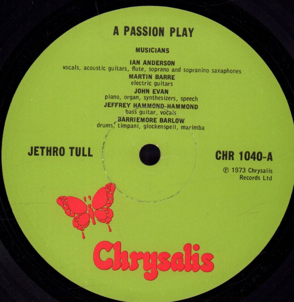 Jethro Tull - A Passion Play - Lp