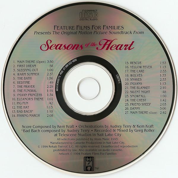 Kem Kraft / Audrey Terry - Seasons Of The Heart: Original Motion Picture Soundtrack - Cd
