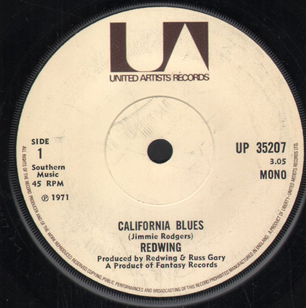 Redwing - California Blues - 7 Inch
