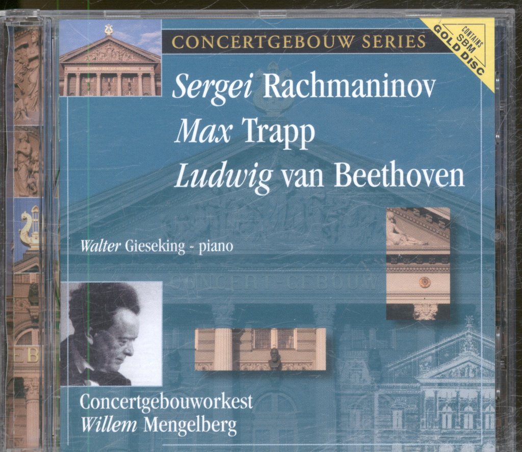 Concertgebouworkest, Willem Mengelberg - Rachmaninov / Trapp / Beethoven -Piano Concerto No. 2 / Piano Concert - Cd