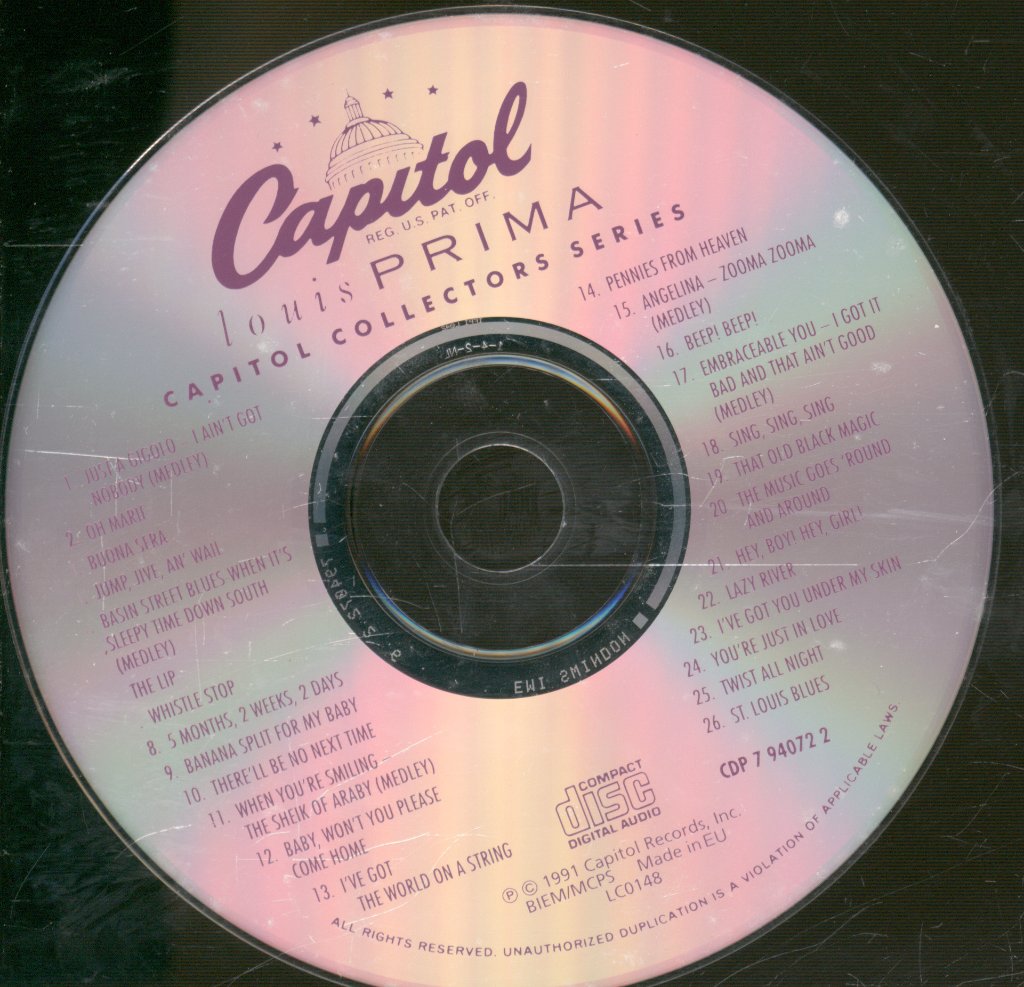 Louis Prima - Collectors Series - Cd
