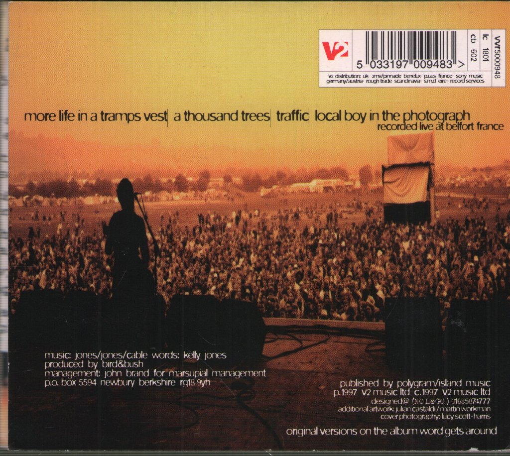 Stereophonics - Traffic - Cd