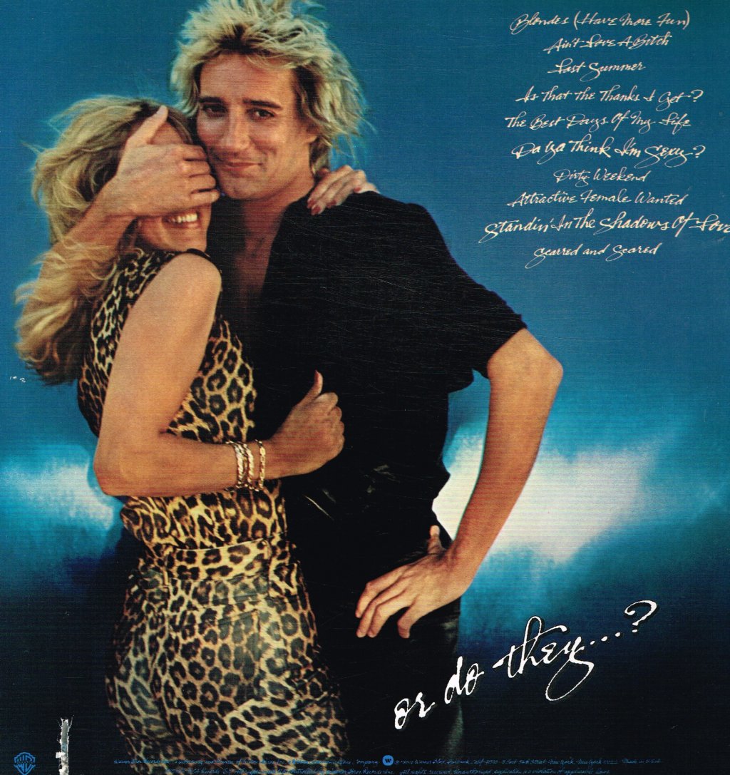 Rod Stewart - Blondes Have More Fun - Lp