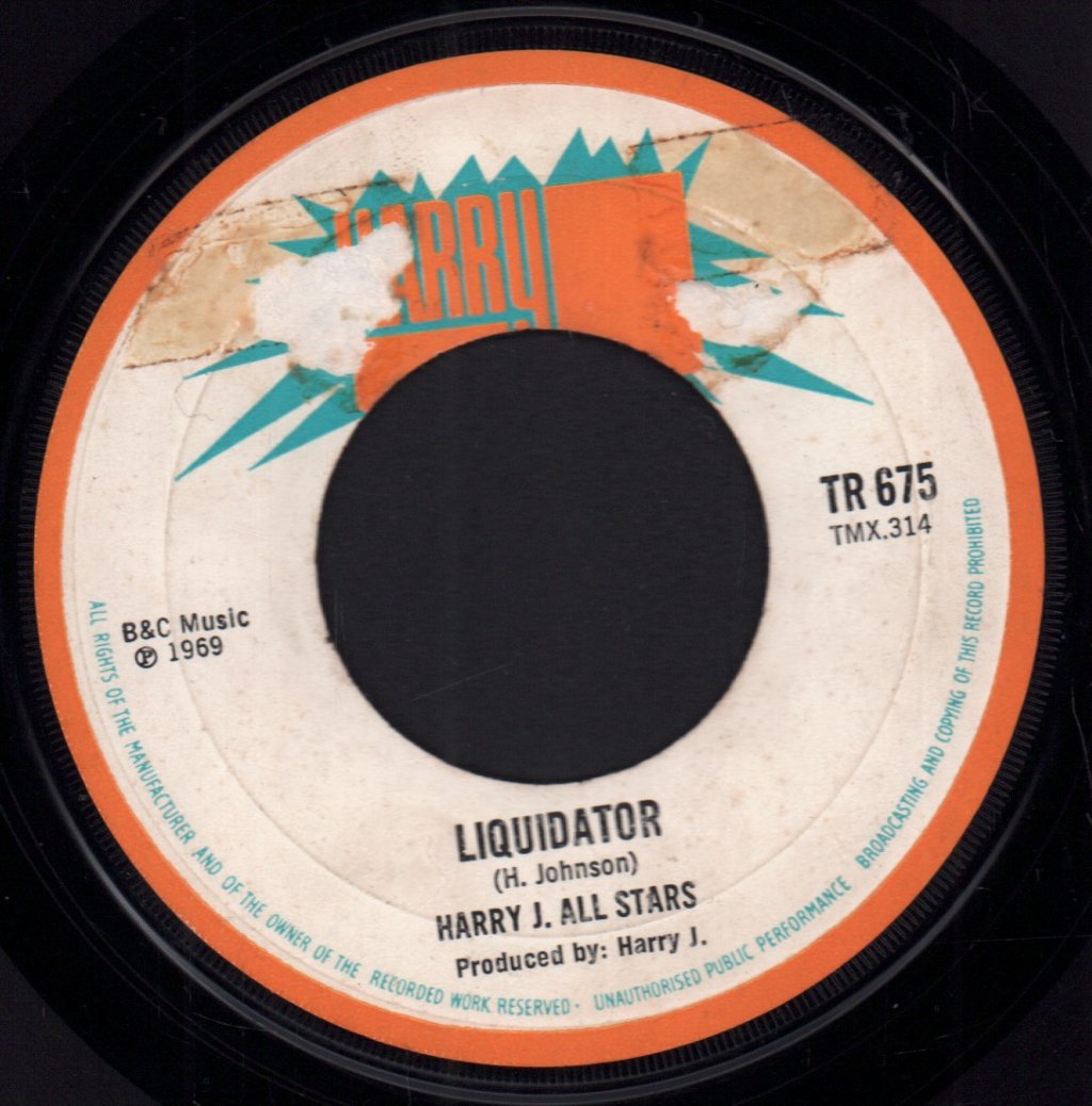 Harry J All Stars / Glen And Dave - Liquidator / La La Always - 7 Inch