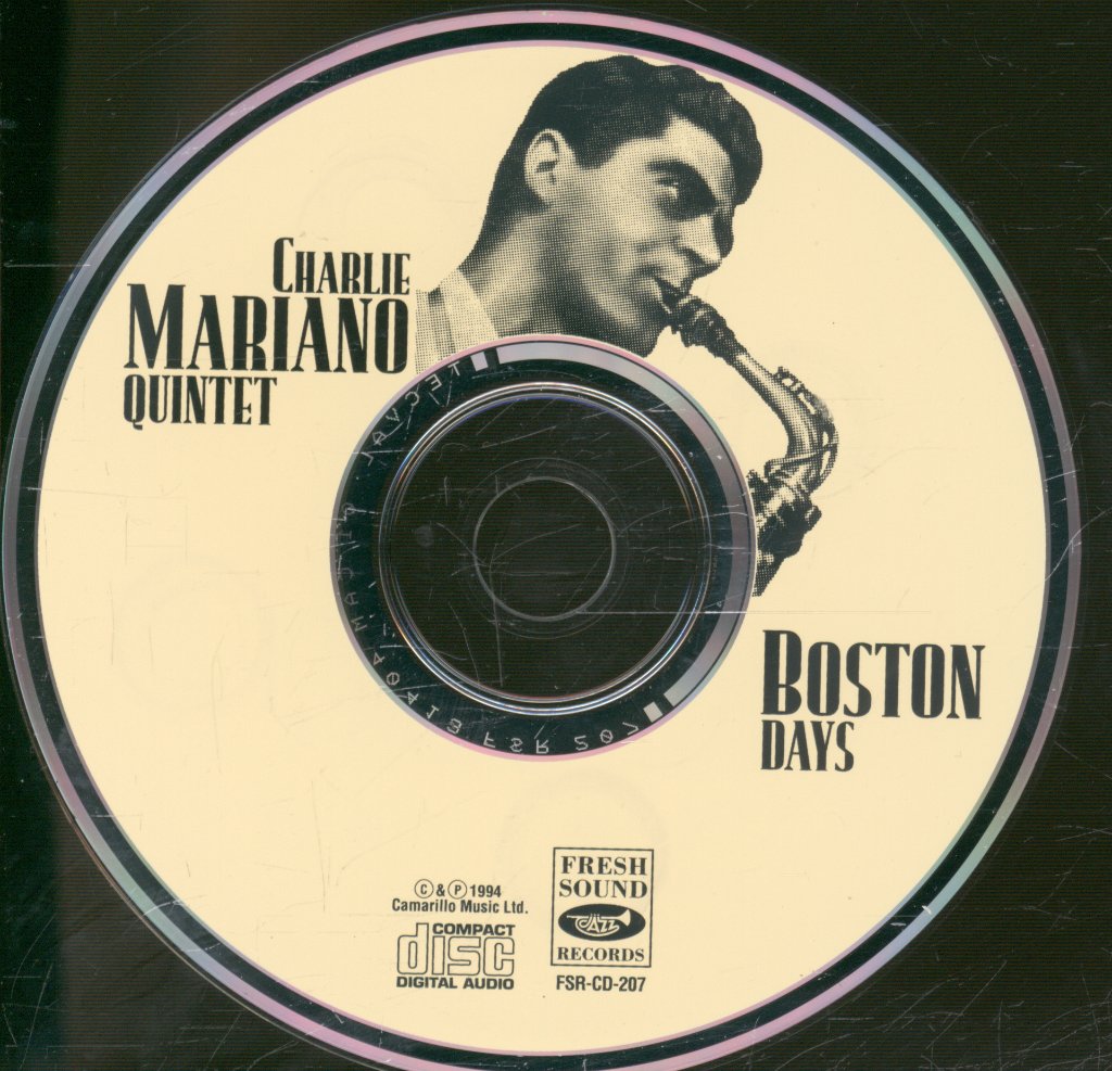 Charlie Mariano Quintet - Boston Days - Cd