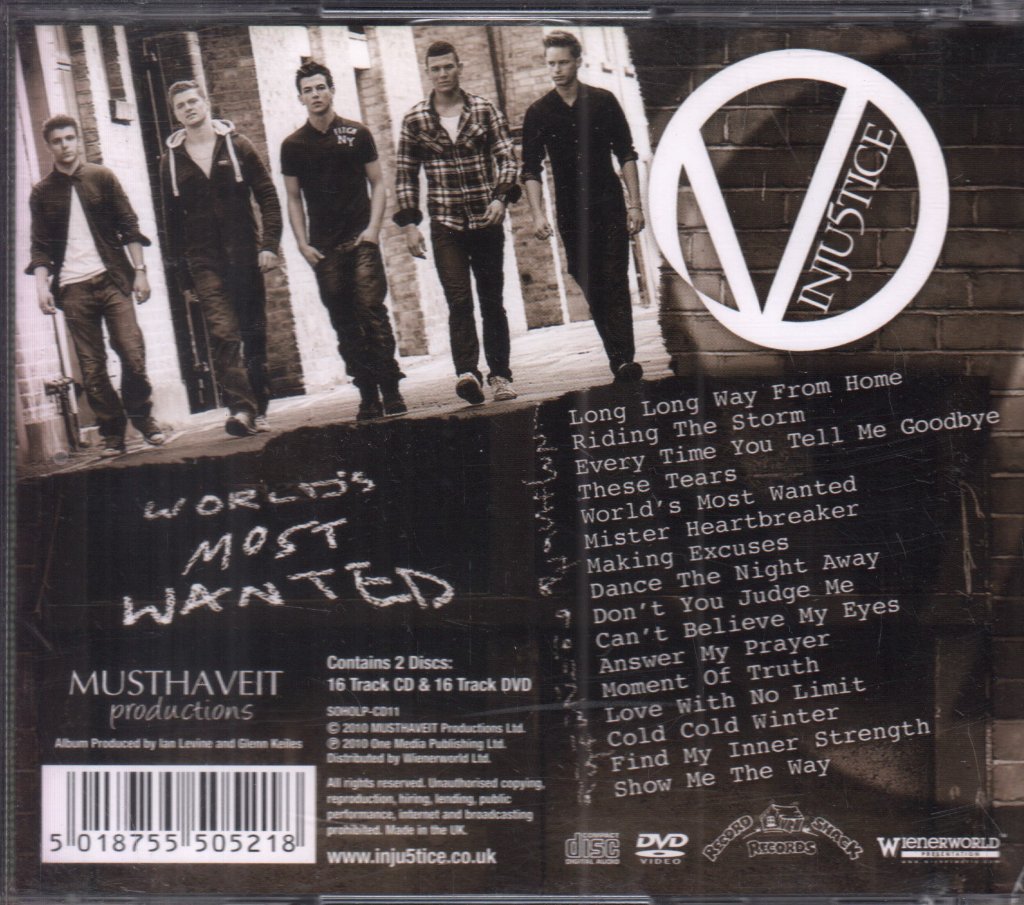 Inju5tice - World's Most Wanted - Cd/Dvd