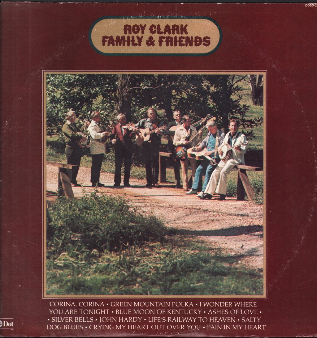 Roy Clark - Family & Friends - Lp