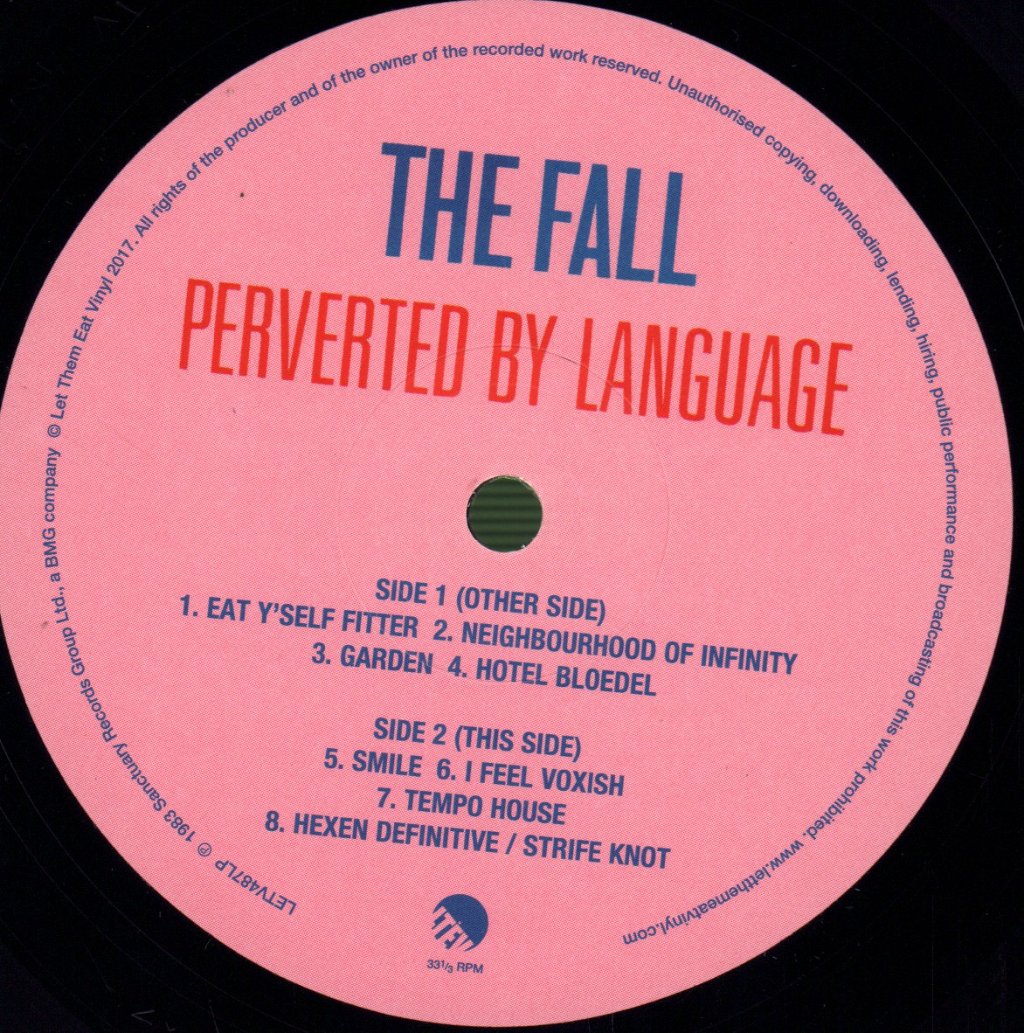 Fall - Perverted By Language - Lp