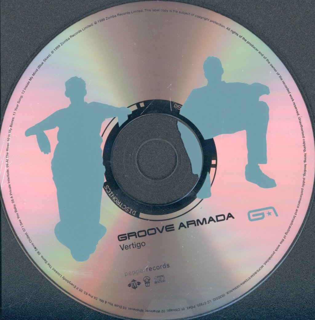 Groove Armada - Vertigo - Cd