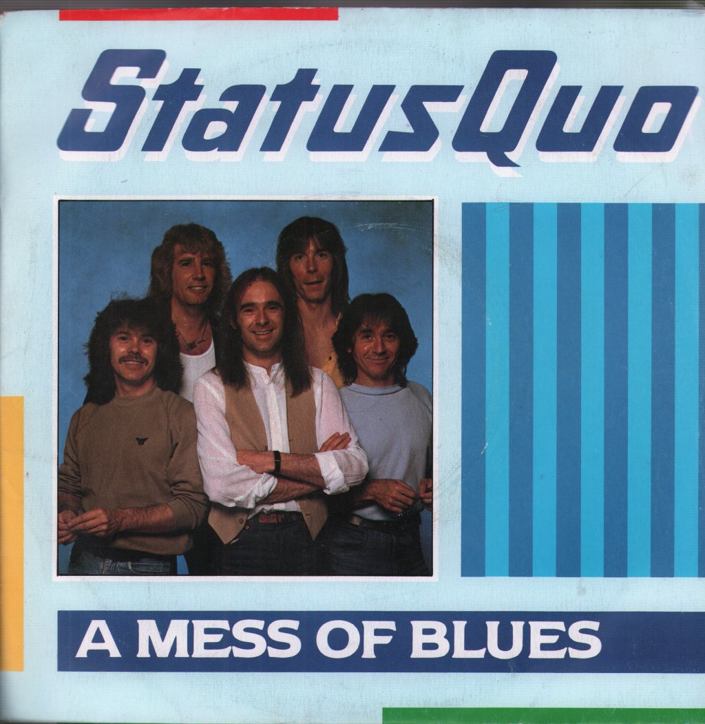 Status Quo - A Mess Of Blues - 7 Inch