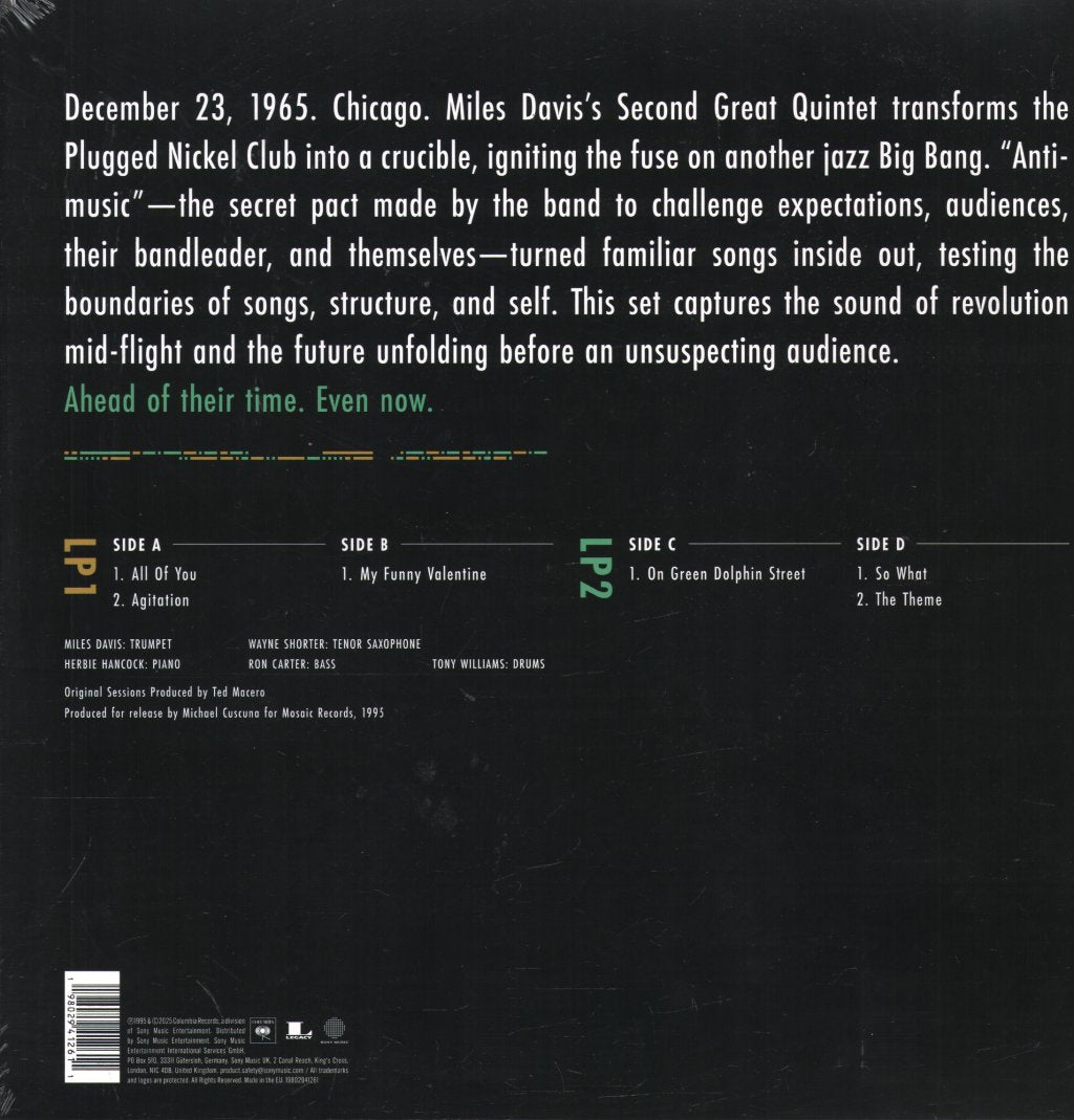 Miles Davis - Live At the Plugged Nickel: Dec 23 1965 Second Set (Black Friday 2025) - Double Lp