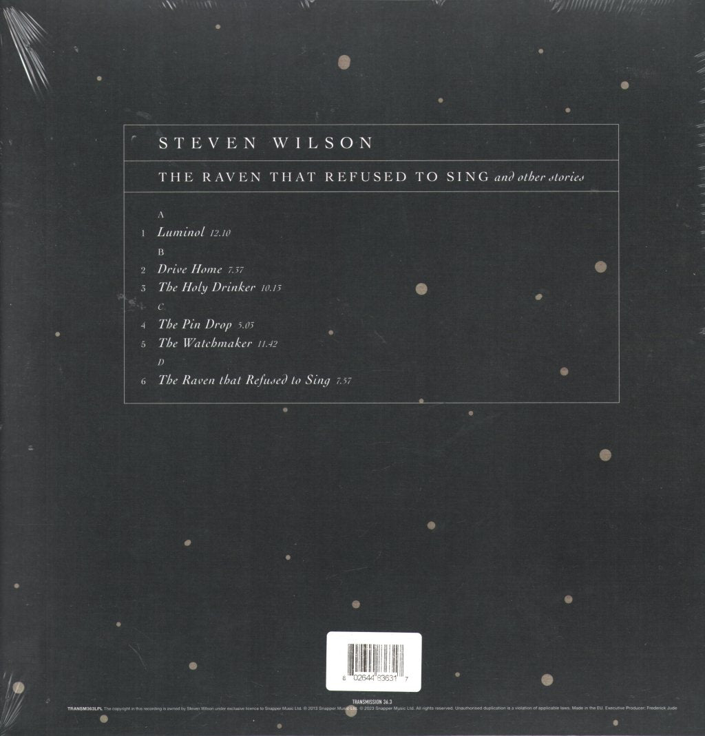 Steven Wilson - Raven That Refused To Sing (And Other Stories) (10th Anniversary Edition) - Double Lp