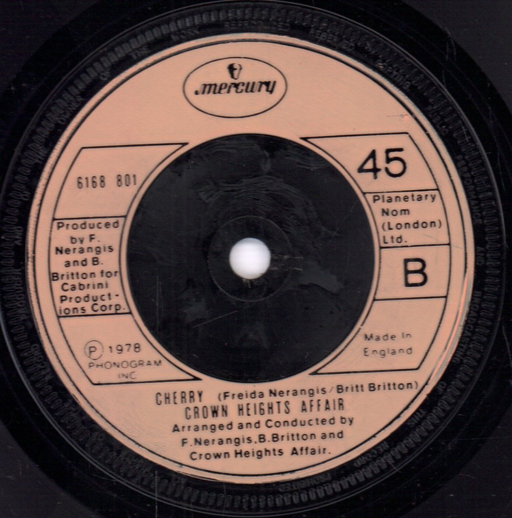 Crown Heights Affair - Galaxy Of Love - 7 Inch