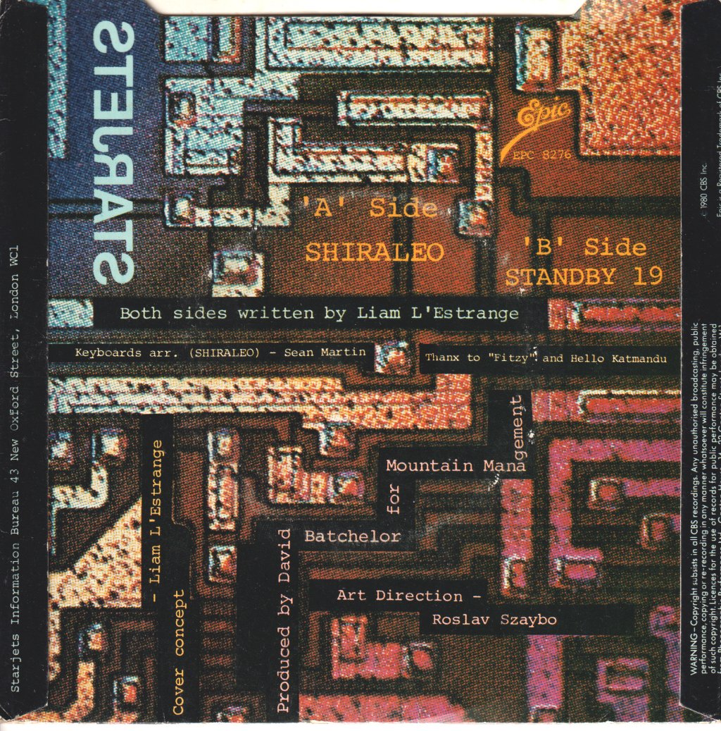 Starjets - Shiraleo - 7 Inch
