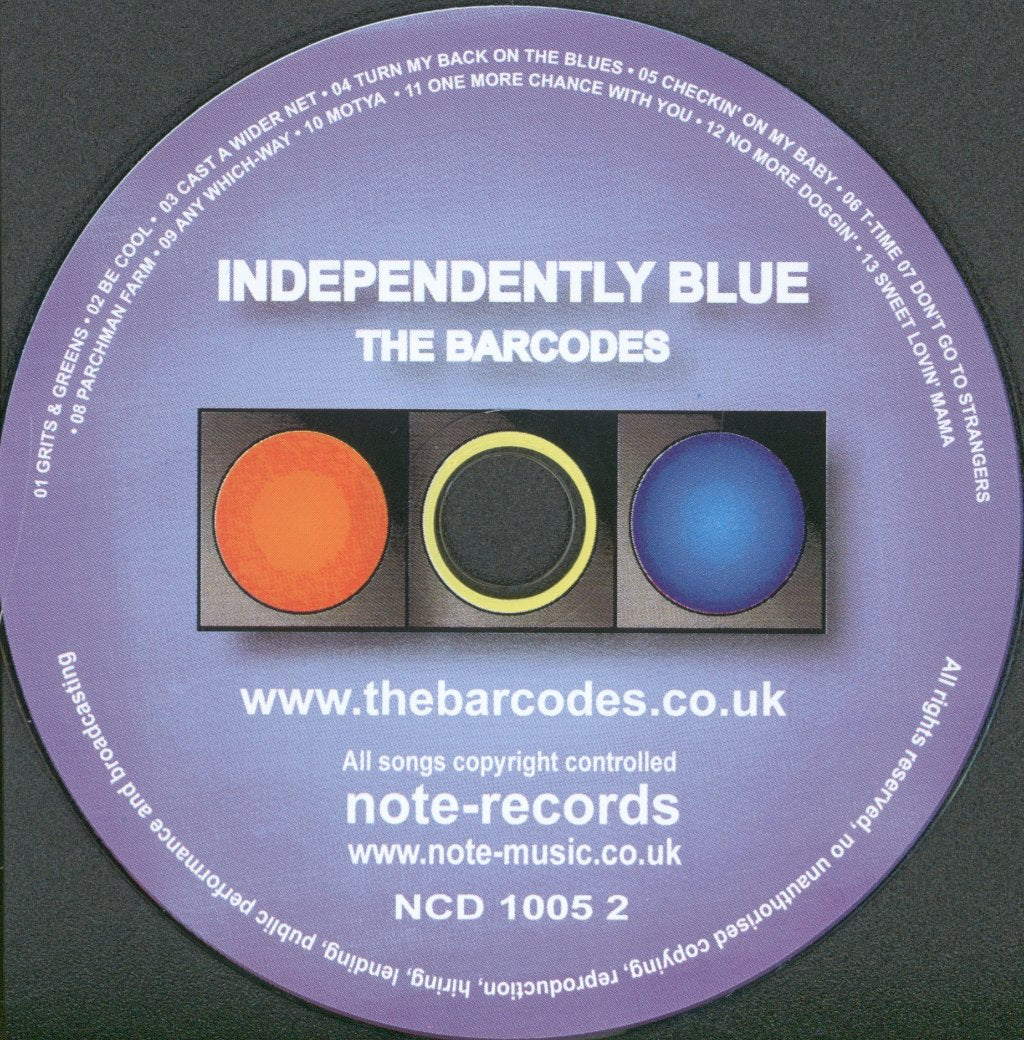 Barcodes - Independently Blue - Cd