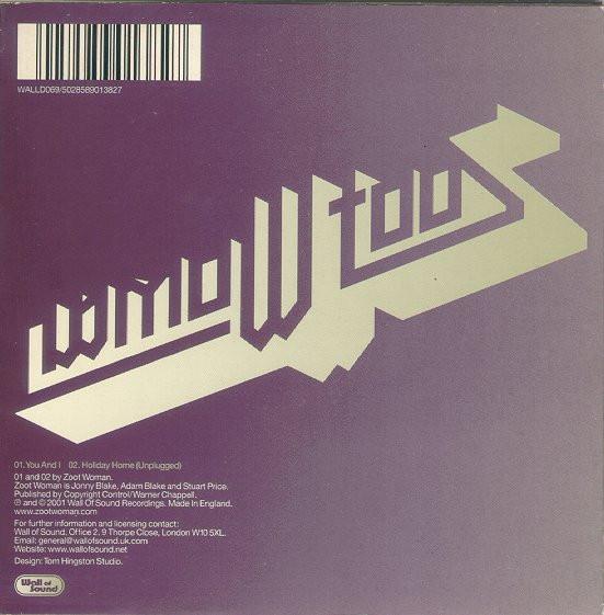 Zoot Woman - You  And I - Cd