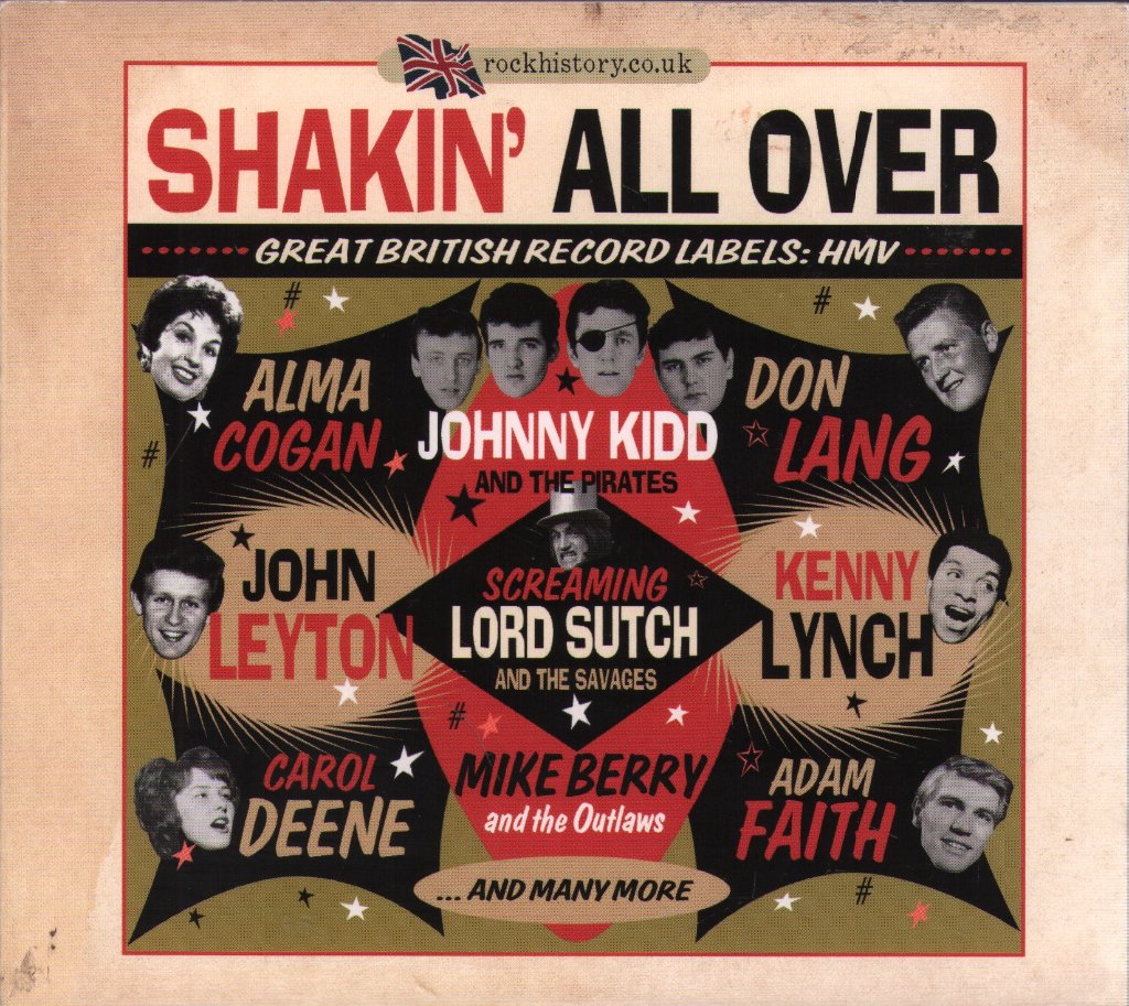 Various Artists - Shakin' All Over Great British Record Labels:HMV - Double Cd