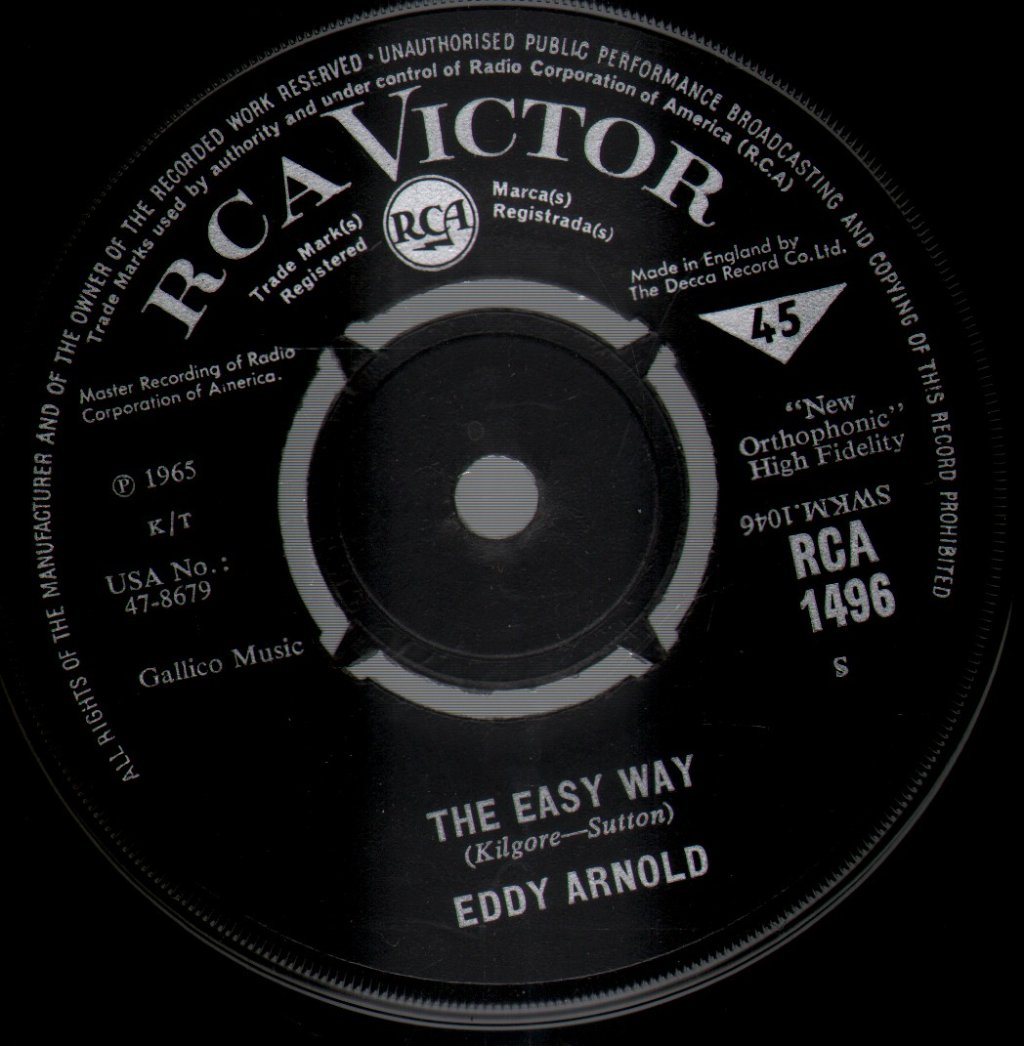 Eddy Arnold - Make The World Go Away - 7 Inch