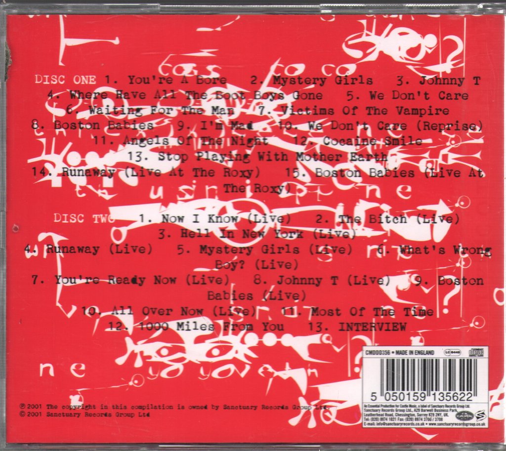 Slaughter And The Dogs - We Don't Care - Double Cd