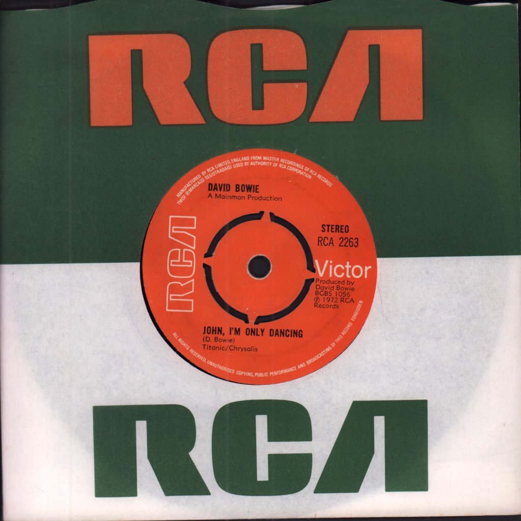 David Bowie - John I'm Only Dancing - 7 Inch