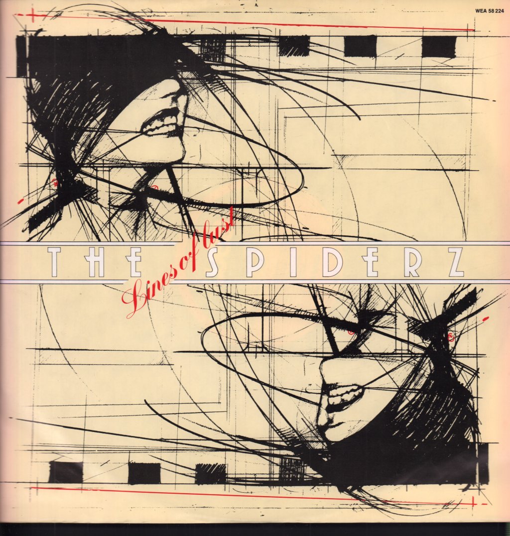 Spiderz - Lines Of Lust - Lp