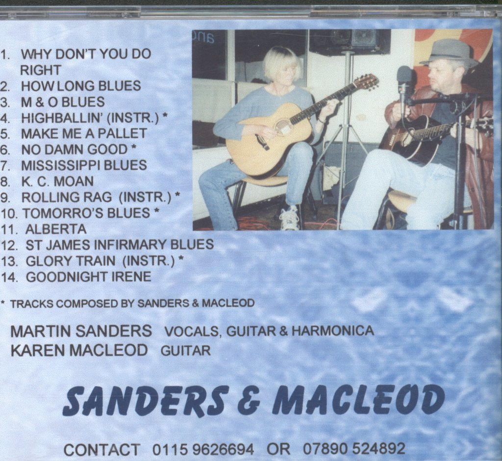 Sanders And Macleod - Sanders And Macleod - Cdr
