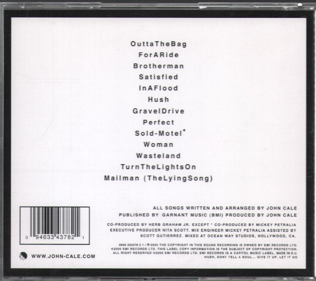 John Cale - Black Acetate - Cd