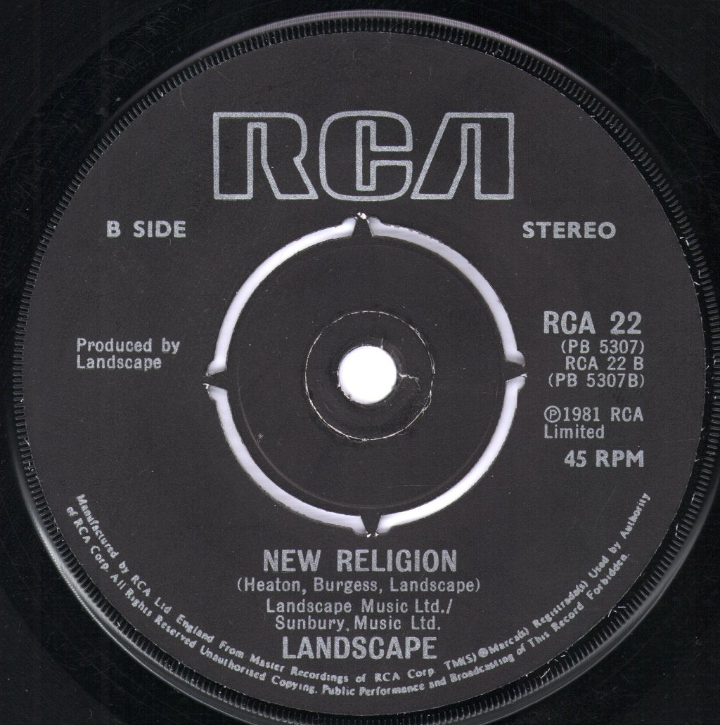 Landscape - Einstein A Go-Go - 7 Inch