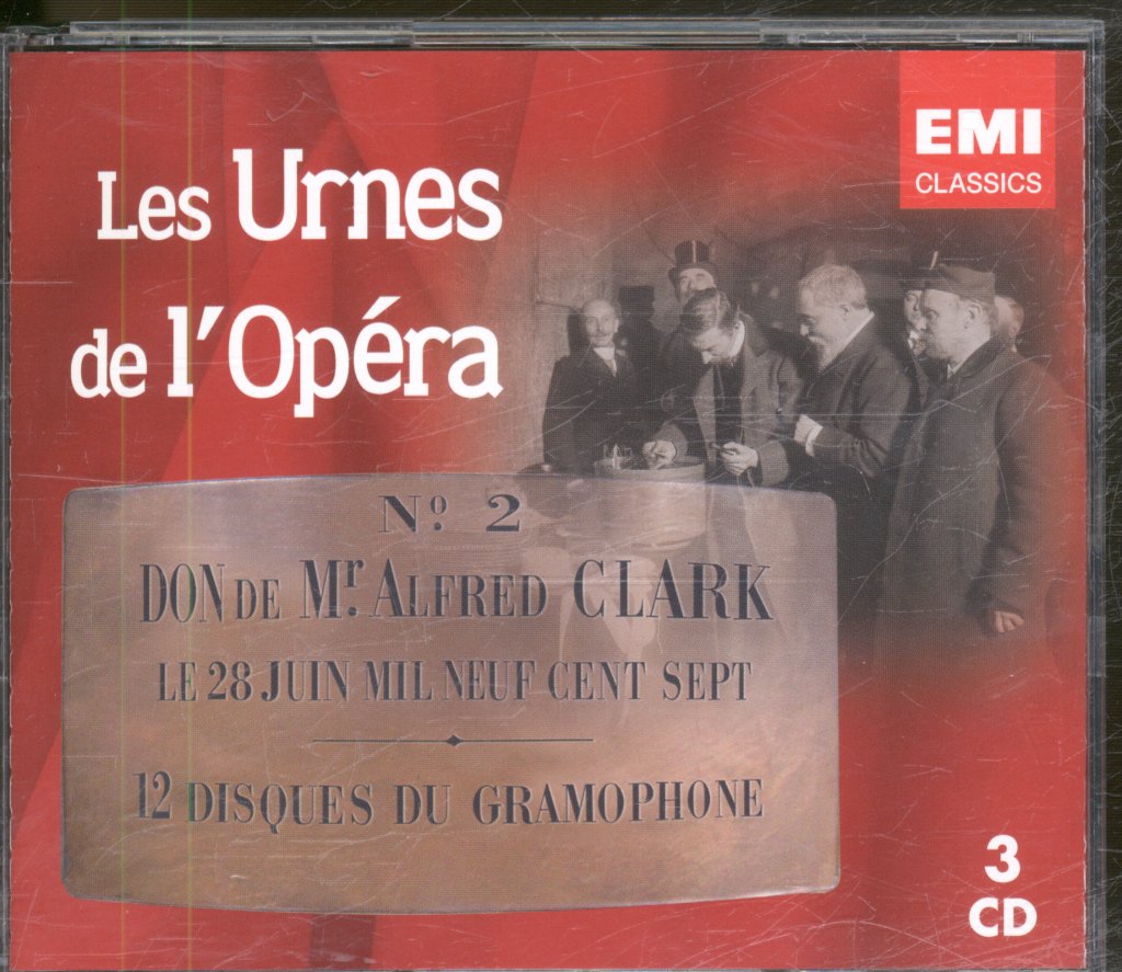 Various Artists - Les Urnes De L'Opéra (1907 / 1912) - Triple Cd