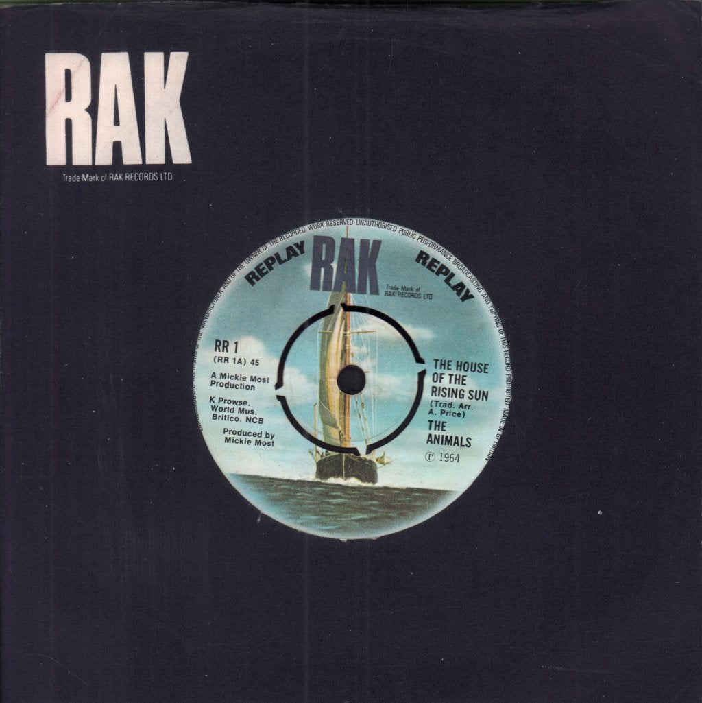 Animals - House Of The Rising Sun - 7 Inch