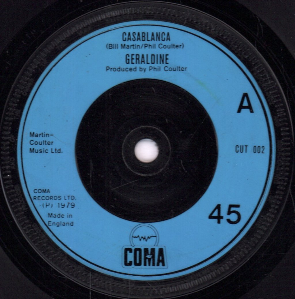 Geraldine (70'S Pop) - Casablanca - 7 Inch