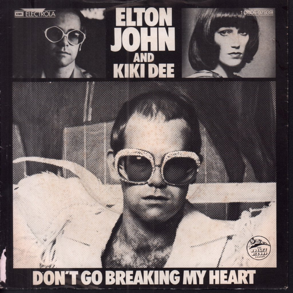 Elton John And Kiki Dee - Don't Go Breaking My Heart - 7 Inch