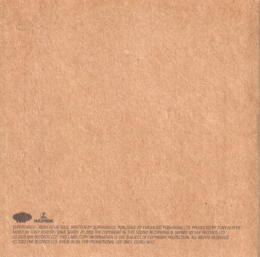 Supergrass - Rush Hour Soul - Cd
