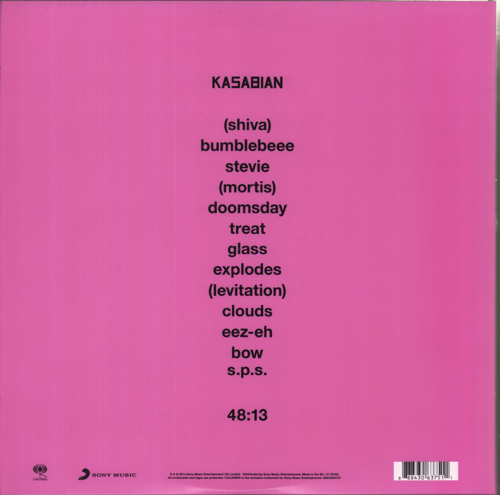Kasabian - 48:13 - Double 10 Inch