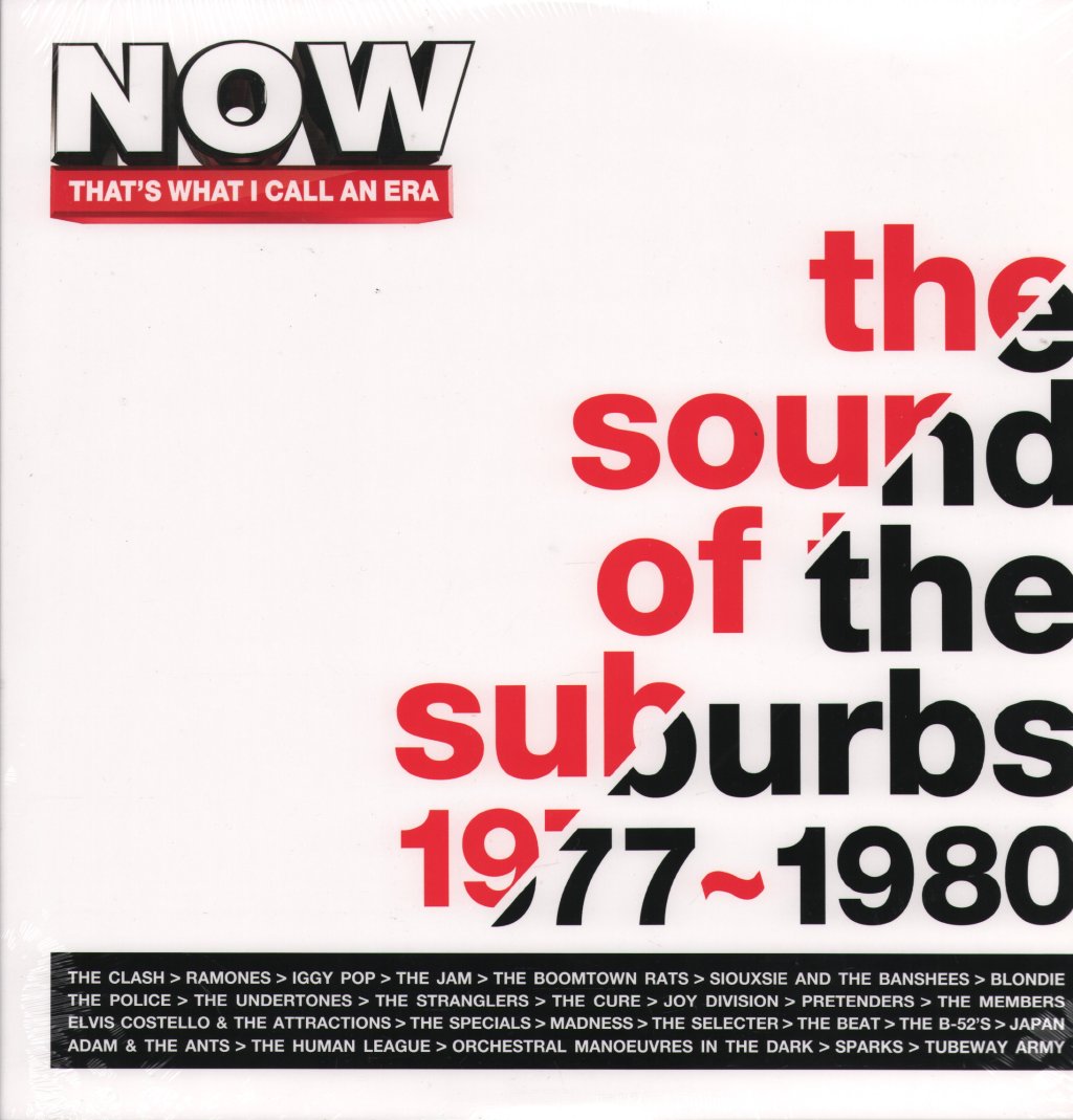 Various Artists - NOW That's What I Call An Era: The Sound of the Suburbs 1977 - 1980 - Triple Lp