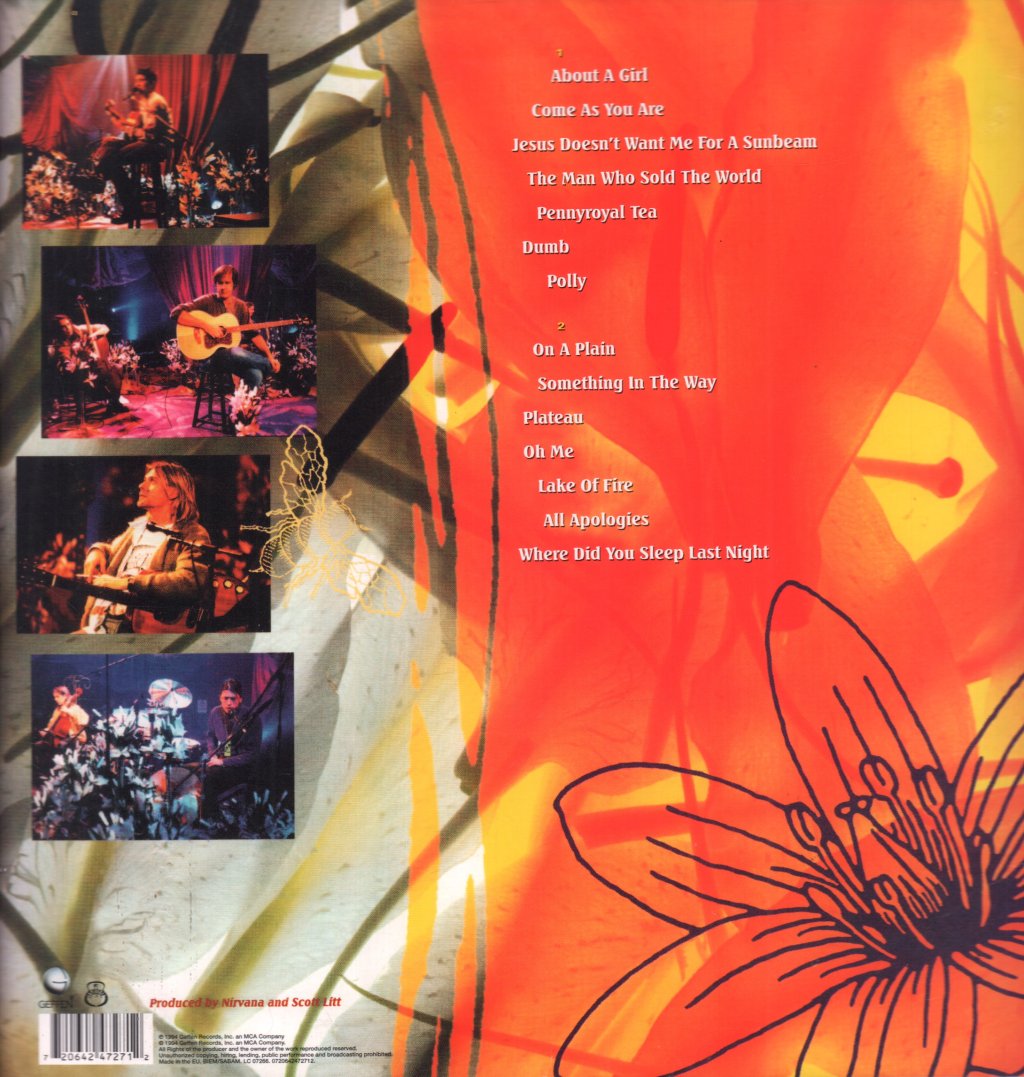 Nirvana - Unplugged In New York - Lp