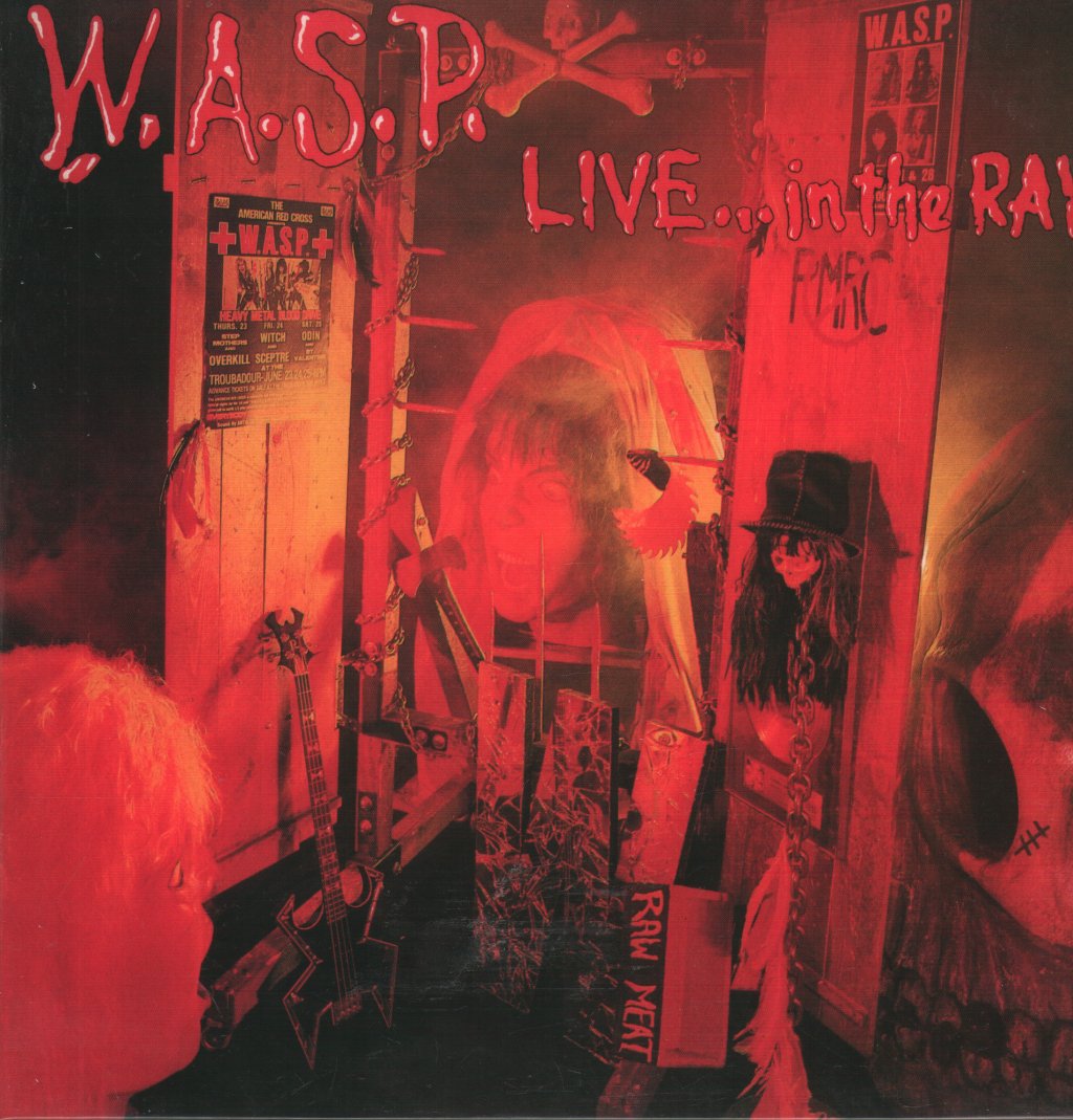 W.A.S.P. - Live...In The Raw - Double Lp