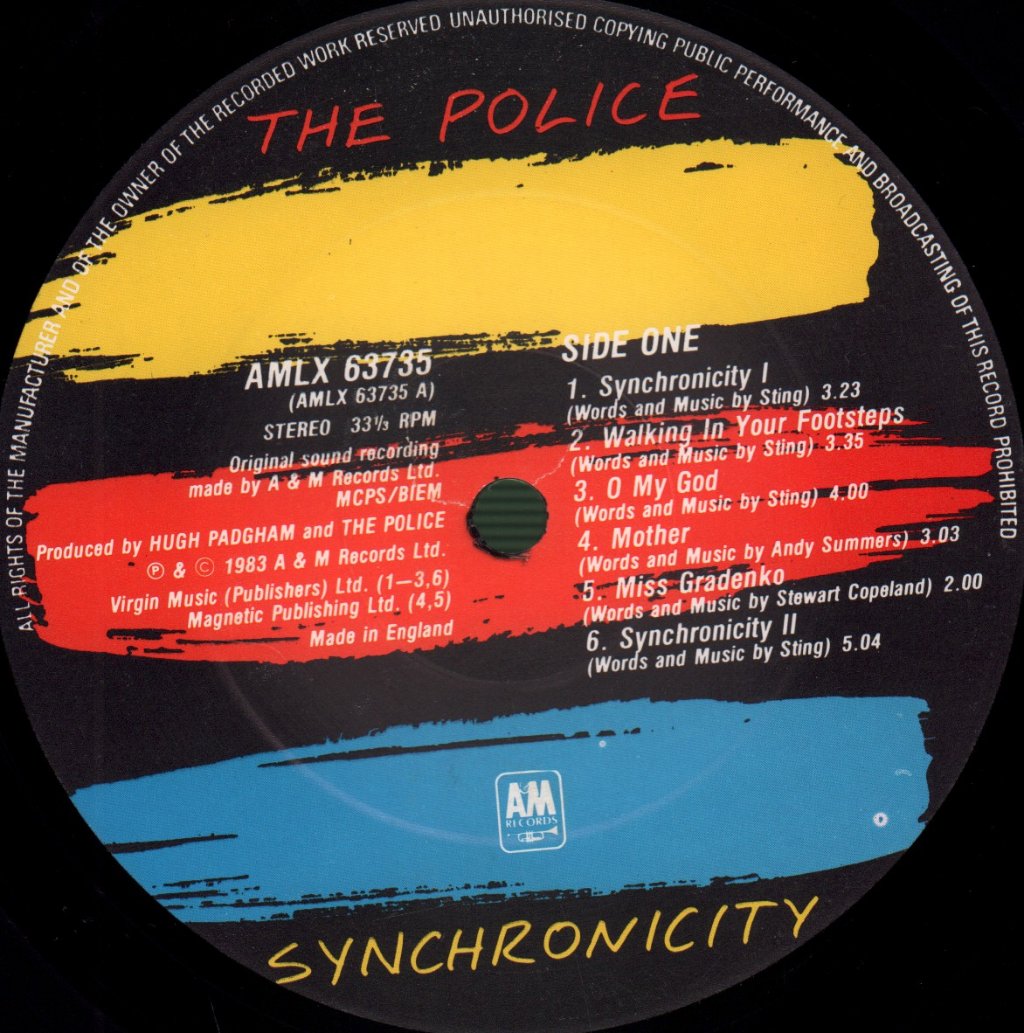 Police - Synchronicity - Lp