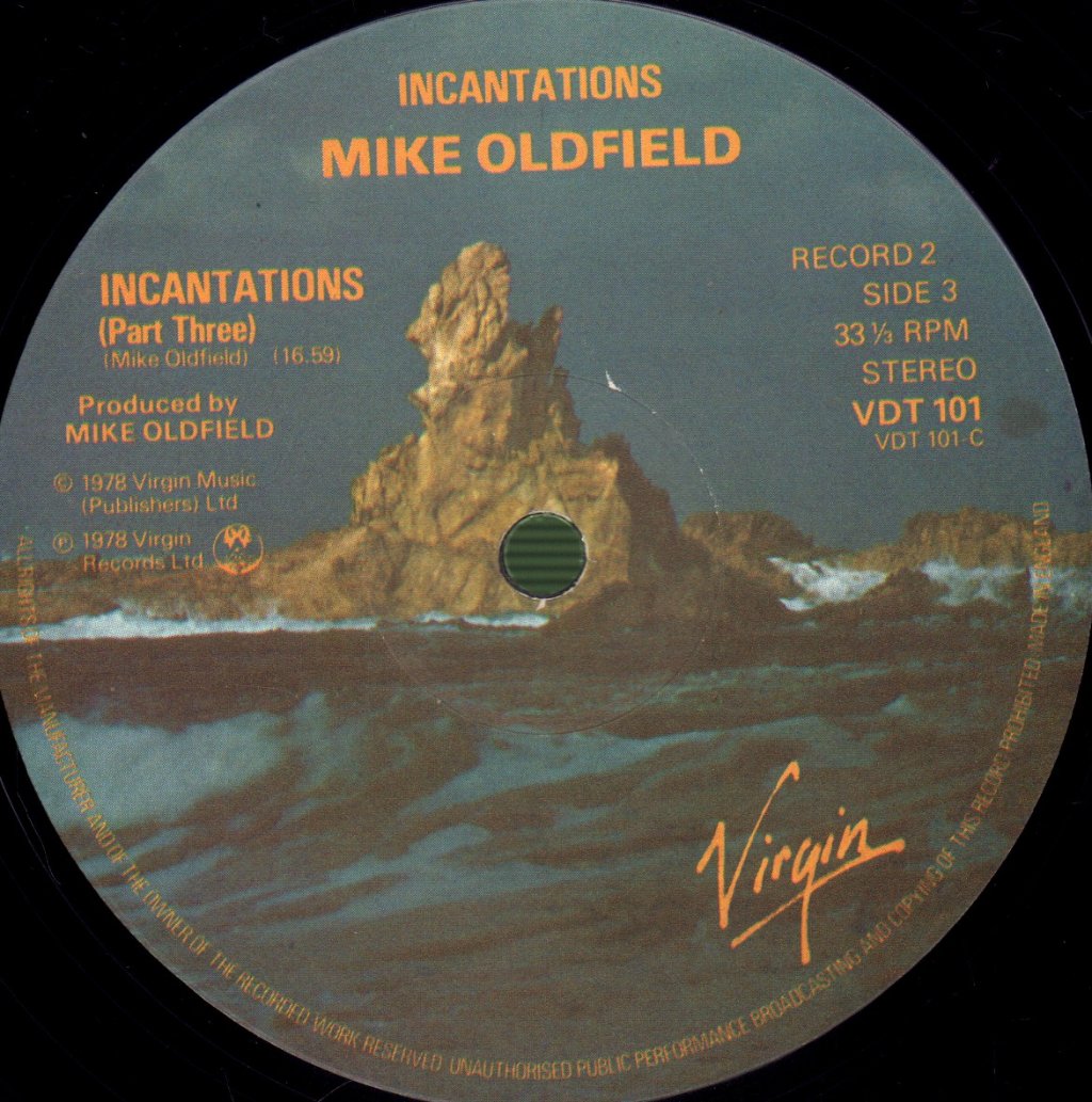 Mike Oldfield - Incantations - Double Lp