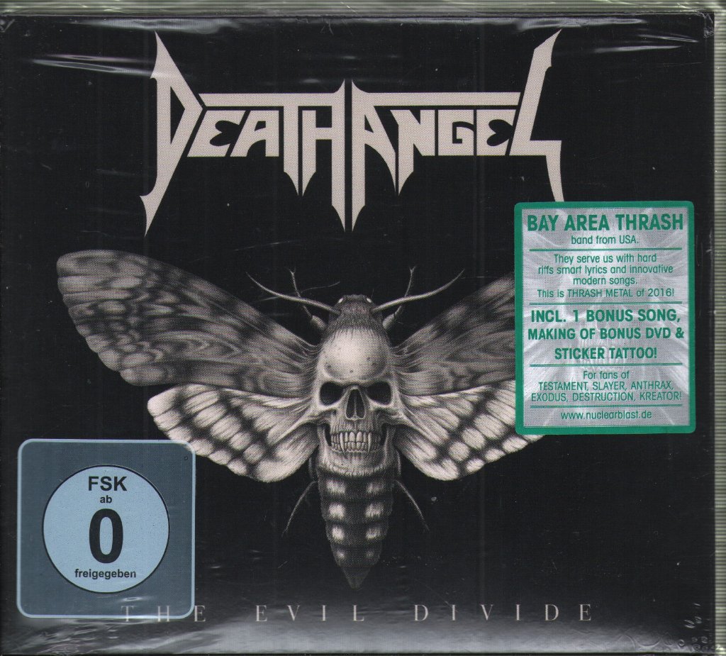 Death Angel - Evil Divide - Cd/Dvd