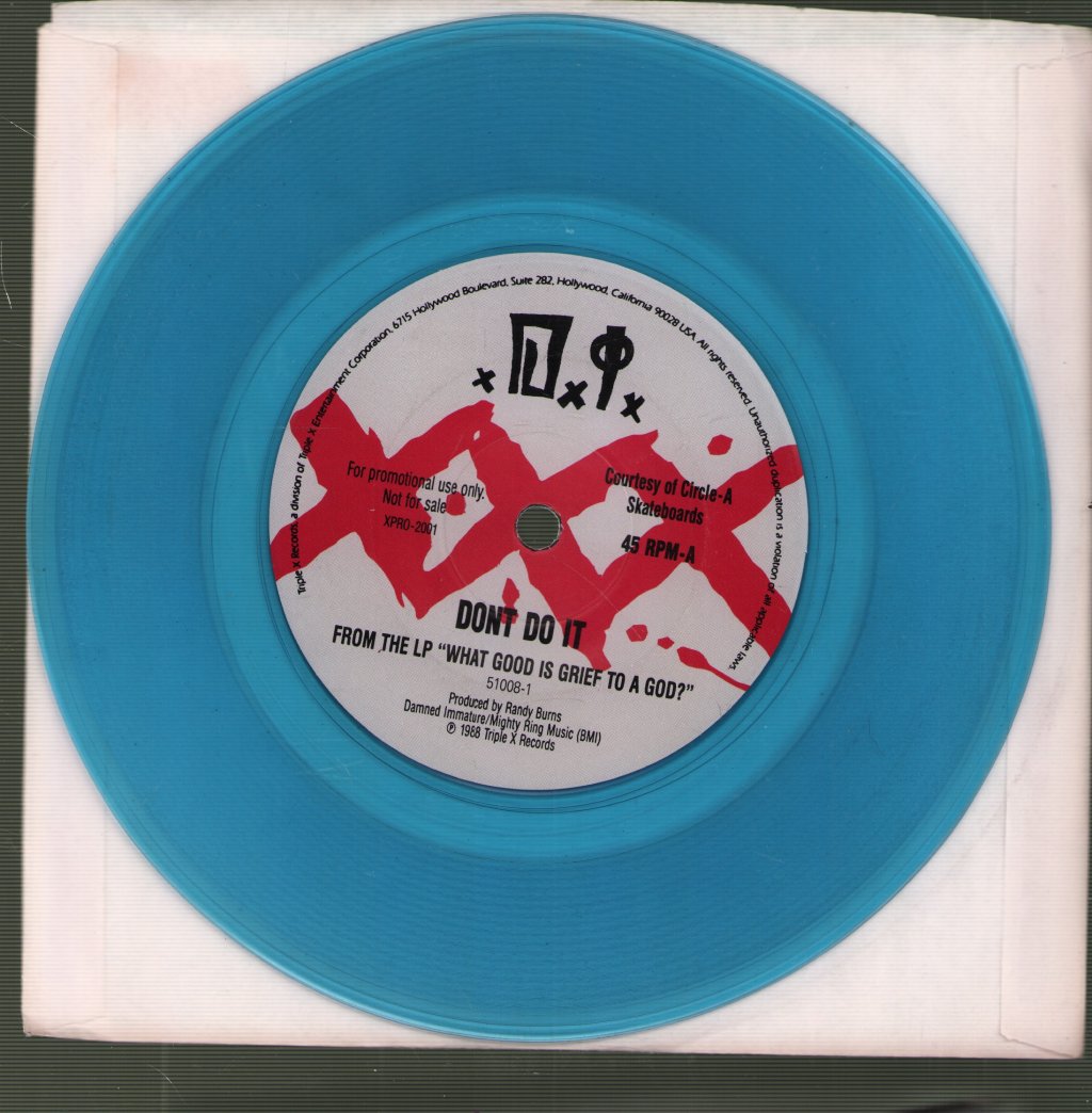 D.i. - Don't Do It - 7 Inch