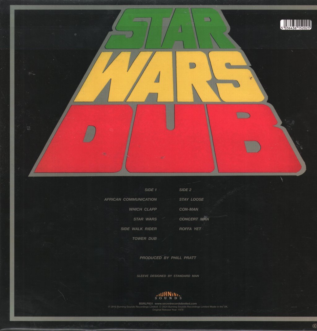Phill Pratt - Star Wars Dub - Lp