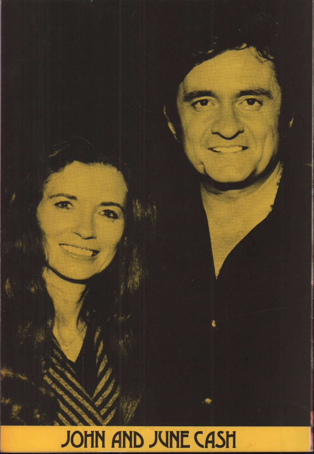 Johnny Cash - european tour autumn 1975 - Tour Programme